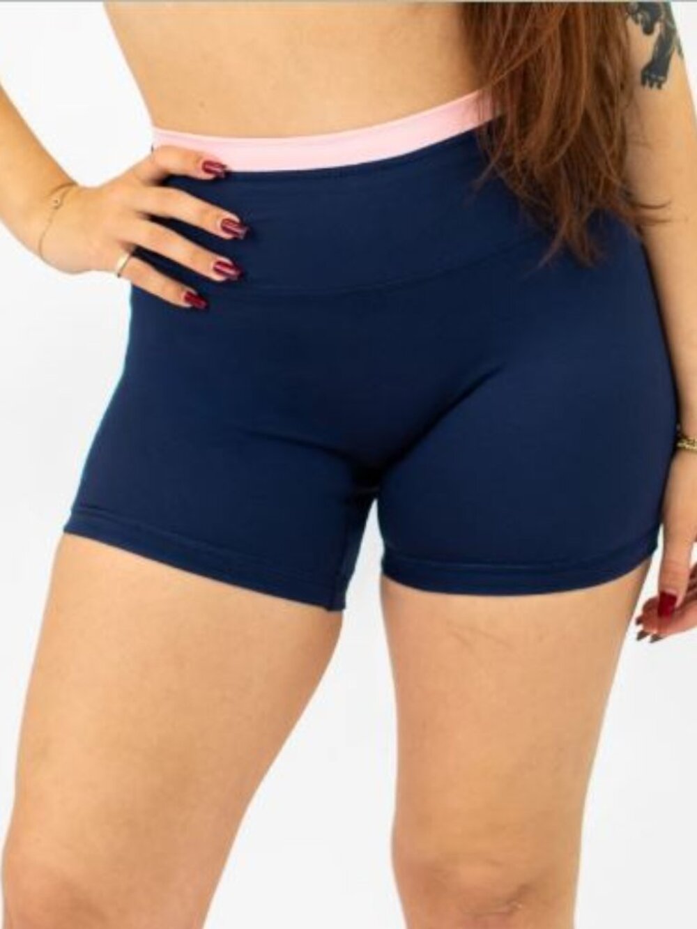 FLEO Contrast Core Short 5" - No Front Seam - High Rise